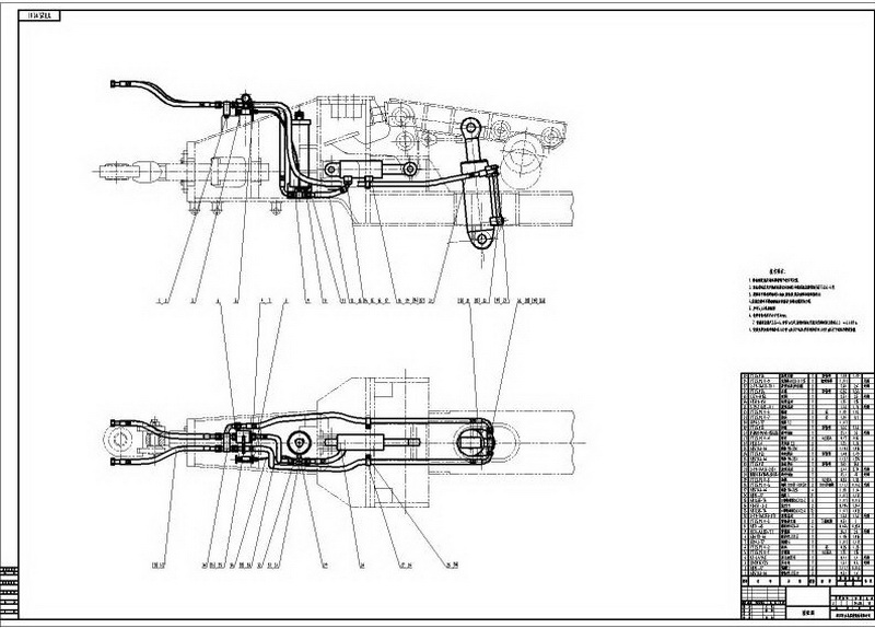 沖擊壓路機(jī)圖紙 沖擊壓路機(jī)圖紙